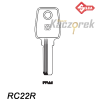 Silca 098 - klucz surowy mosiężny - RC22R